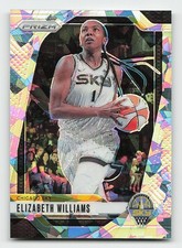 2024 Panini Prizm WNBA #24 Elizabeth Williams Ice Prizms
