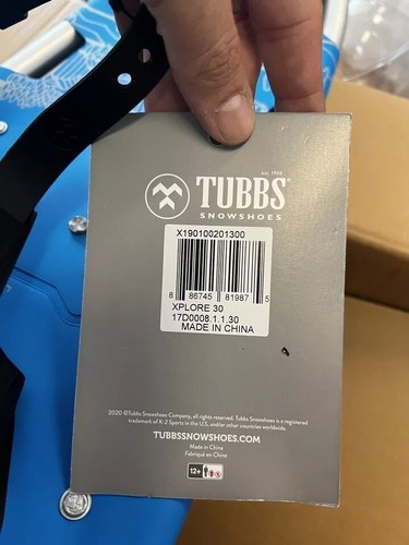 "Raquetas de nieve Tubbs Xplore 30"" para hombre - fijación QuickPull, marco Fit-Step, Trail Walk" - Imagen 3 de 7