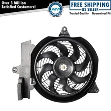 A/C Condenser Cooling Fan Assembly Fits 2001-2006 Hyundai Santa Fe