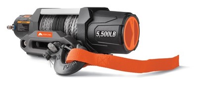 ELECTRIC 　美品　KLEVELAND Ozark Trail 5500LB UTV Electric Winch with Wired Remote, Synthetic
