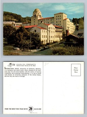 Berkeley, CA-California, International House View PC Souvenir Vintage Postcard