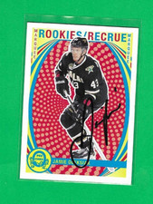 JAMIE OLEKSIAK 2013-14 O-PEE-CHEE DALLAS STARS ROOKIE AUTOGRAPH CARD. rookie card picture
