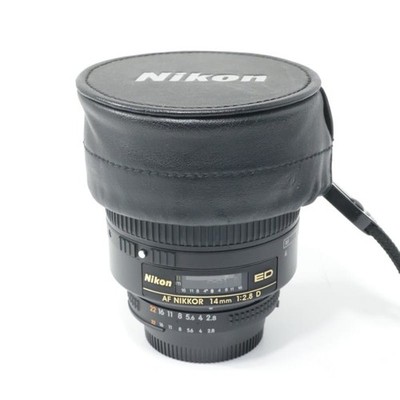 Nikon AI AF Nikkor 14mm f/2.8D ED Lens Ultra Wide Prime Auto from Japan D0613