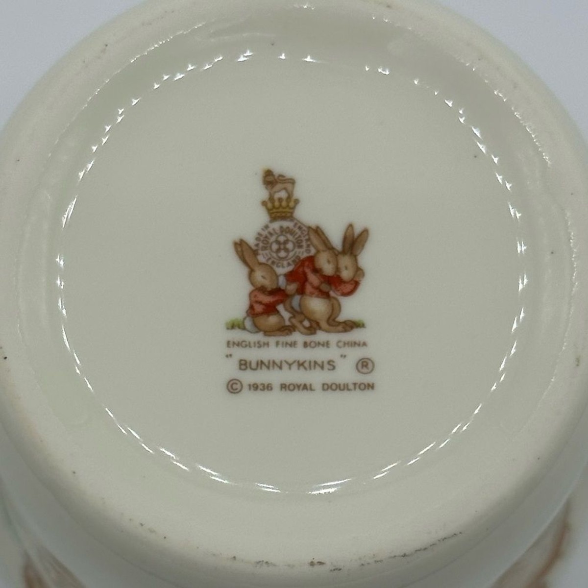 Vintage- Bunnykins 1936 Royal Doulton English Fine Bone China Tea