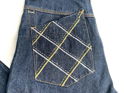 パットファーム 00s PHAT FARM Denim Pants 紺 W34 ファットファーム デニム