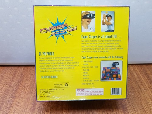 Vintage Cyber Scopes The Board Game Mjm Australia. New Sealed - Picture 2 of 2