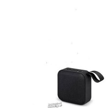 iLIVE Bluetooth Speaker BLACK ultra portable fabric wireless mini size max sound