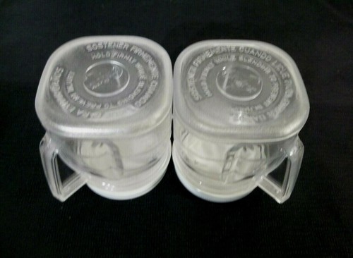 Oster Set of 2 Half Pint Blend and Store Mini-Blend 8 oz Plastic Blender Jars - Picture 5 of 9
