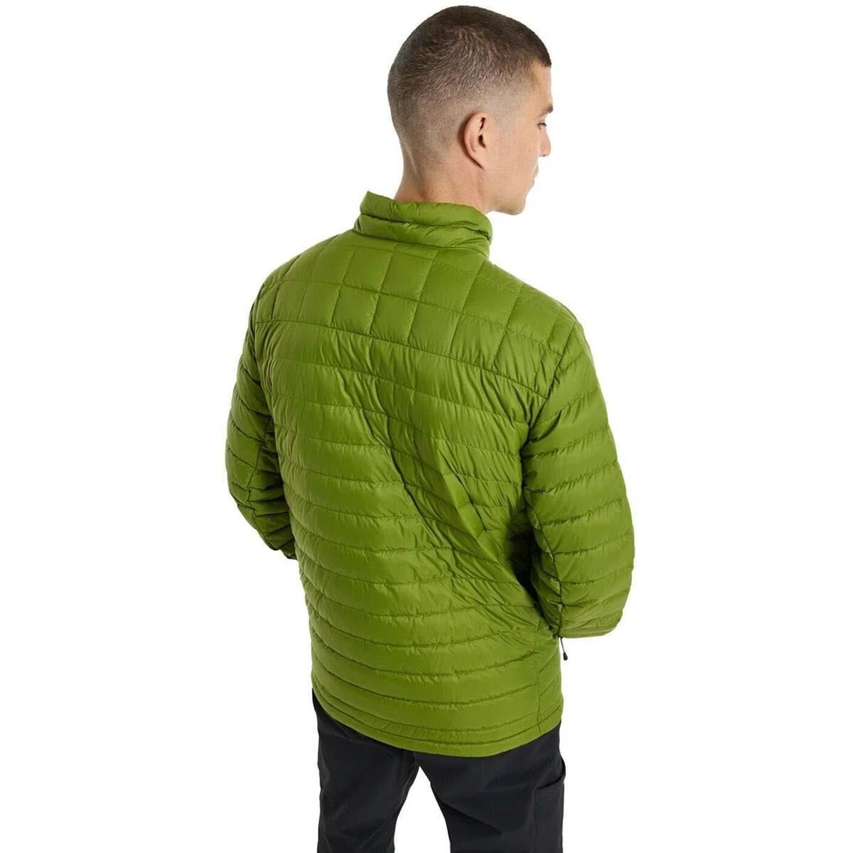 Precio de venta sugerido por el fabricante $220 Burton Snowboard Chaqueta de plumón de calor medio para hombre XS verde cala Foto 2 de 4