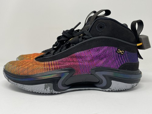 Nike Air Jordan 36 Heatwave Black Laser Orange Purple CZ2650 002 Menâs Size 10 | eBay