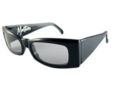 NEW VINTAGE MONTANA BY ALAIN MIKLI 560 STRIPPED BLACK FRANCE SUNGLASSES