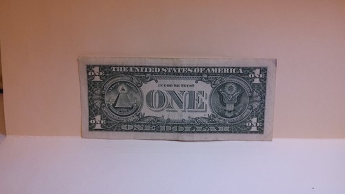 October 5th 1945 BIRTHDAY ANNIVERSARY DATE NOTE FANCY SERIAL NUMBER $ one dollar - Picture 4 of 4