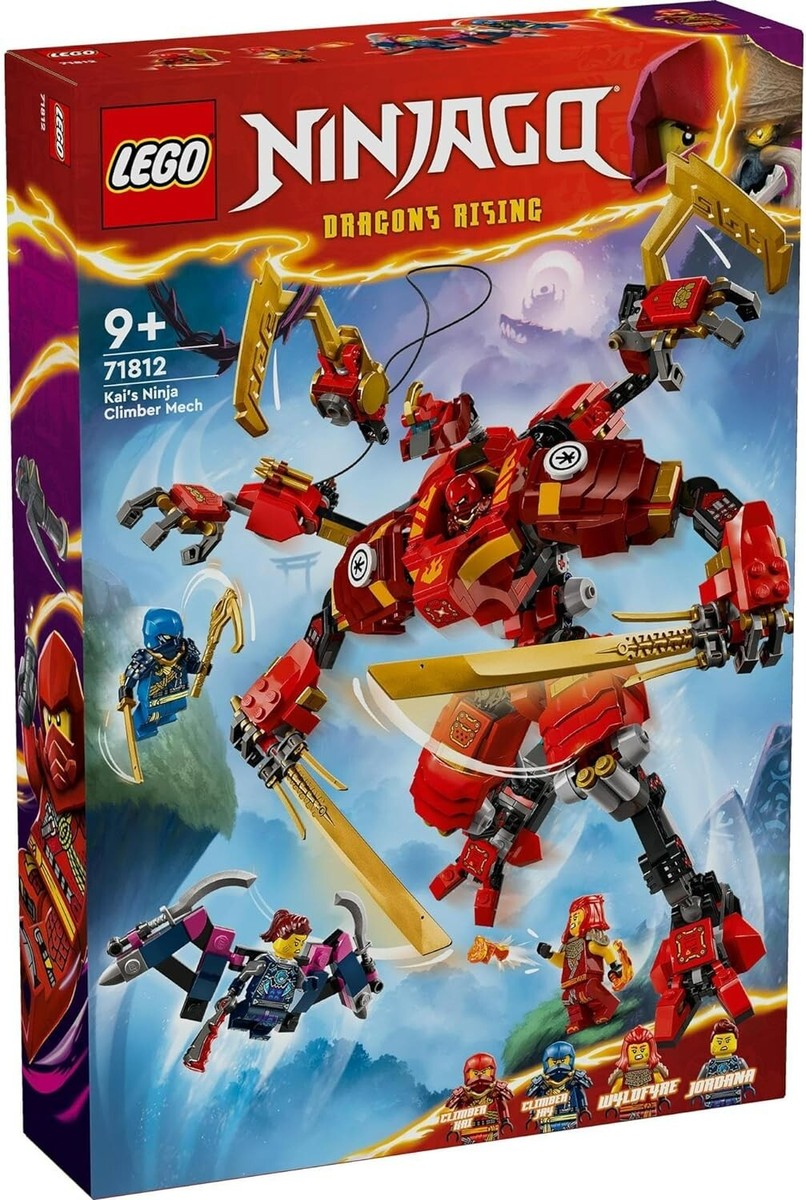 LEGO Ninjago Kai's Ninja Climber Mech Toy, Gift, Block, Boy, Girl