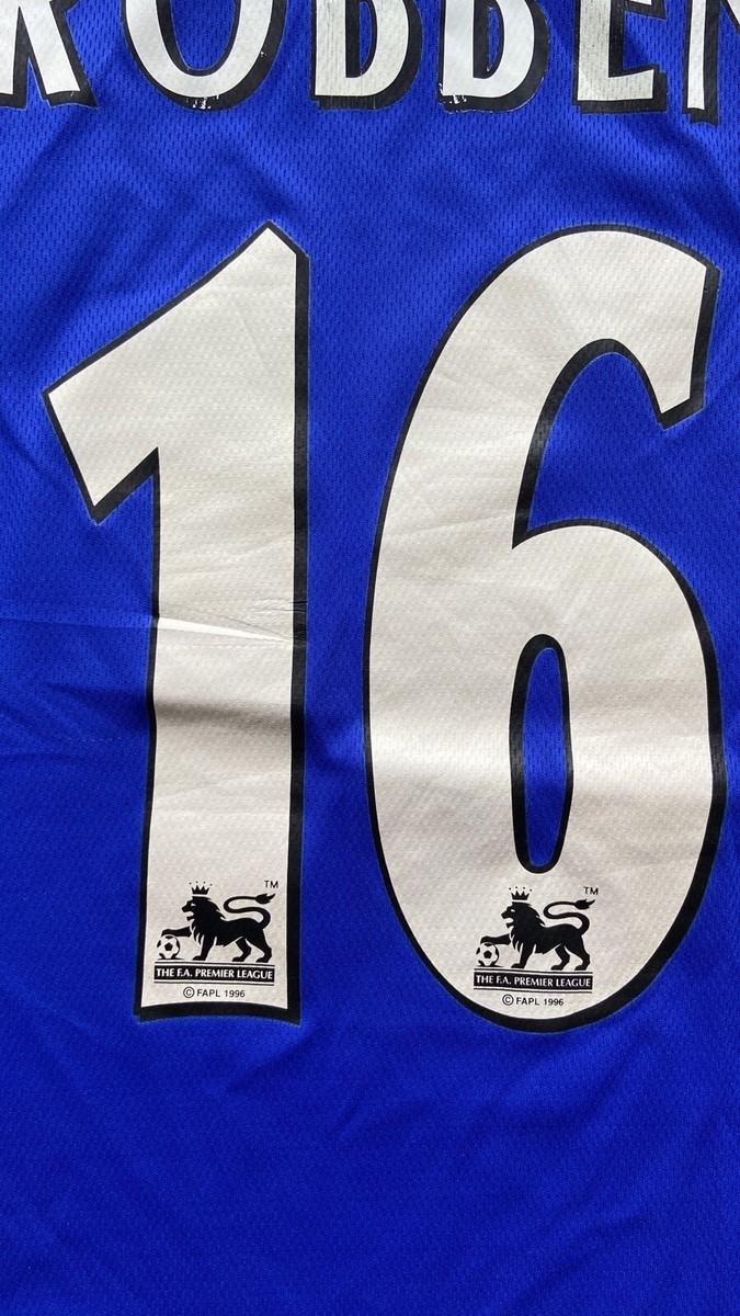 CHELSEA 2003 2004 HOME SHIRT JERSEY UMBRO sz S MEN #16 ARJEN