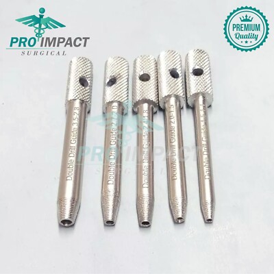 Orthopedic LCP Locking Drill Sleeve Set of 5 Pcs Surgical Instruments