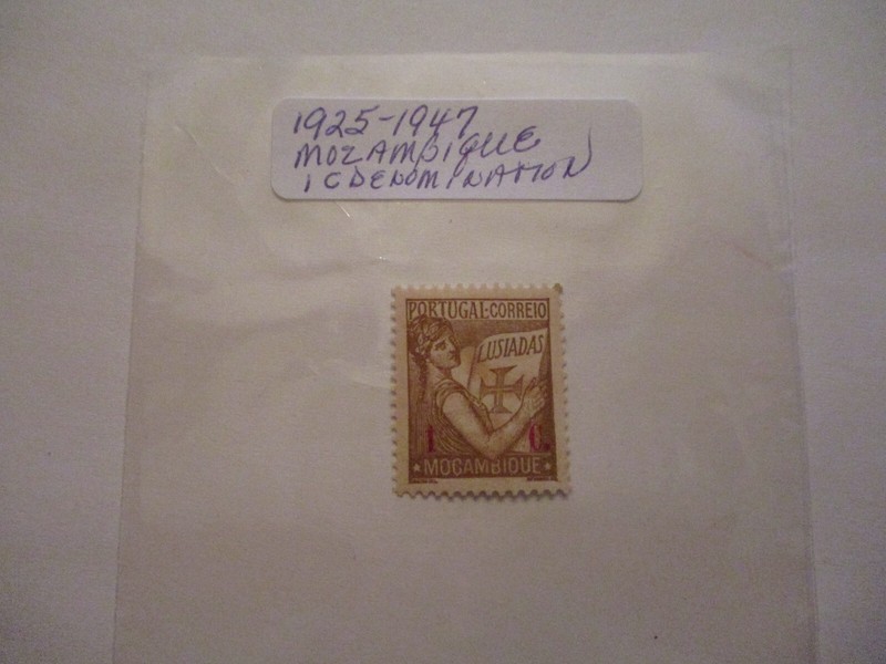 One 1951-1953 Mozambique Postage  Stamp - 1 Denomination
