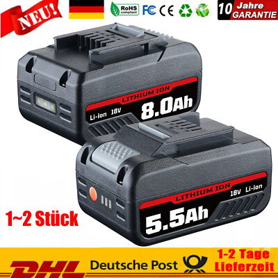 18V 8,0Ah 5,5Ah Ersatzakku Für Einhell Akku Power X-Change Lithium PXC LED NEU