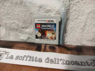 LEGO NINJAGO Spiel Die Schatten Von Ronin - NINTENDO 3DS Nur Karte