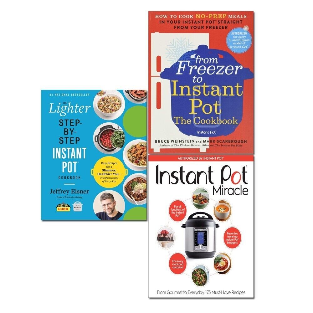 Instant Pot Cookbook 3 Books Collection Set From Freezer to Instant Pot Cookbook - Image 3