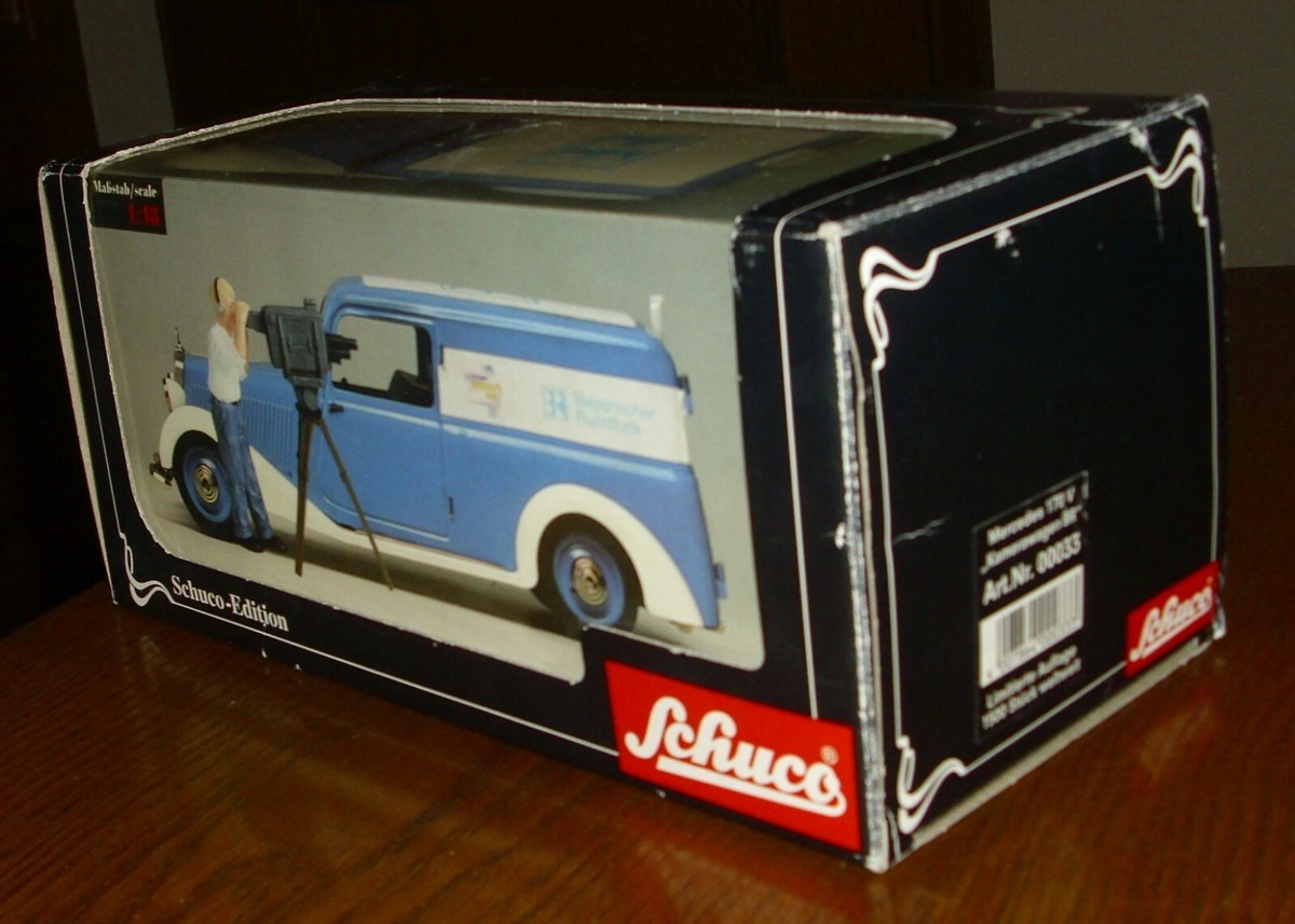 Schuco Edition (00035) - 1/18e Mercedes 170V Kastenwagen Erdal
