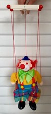 Clown Marionette Puppet - Made in Germany - Lightweight Easy to Use - Cute toy