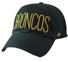 '47 Clean Up Women s Denver Broncos NFL Shimmer Loop Logo Hat
