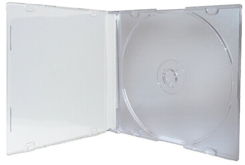 New Clear 4 MegaDisc 15mm Blu-ray Replacement Case Holds 6 Discs