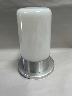 UNUSED Vtg Modern Eames Era Retro Cast Aluminum Ceiling Light Fixture (D15)