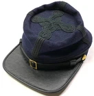 CIVIL WAR US UNION INFANTRY GENERAL OFFICER WOOL KEPI CAP HAT-LARGE