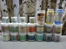 Lot Of 20 Used Georgies Glaze Cone 5, 6 Mayco Stoneware Amaco Spectrum