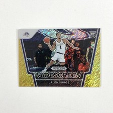 2021-22 Prizm DP Jalen Suggs #3 RC WIDESCREEN GOLD SHIMMER #'d 1/10 Magic ZAGS