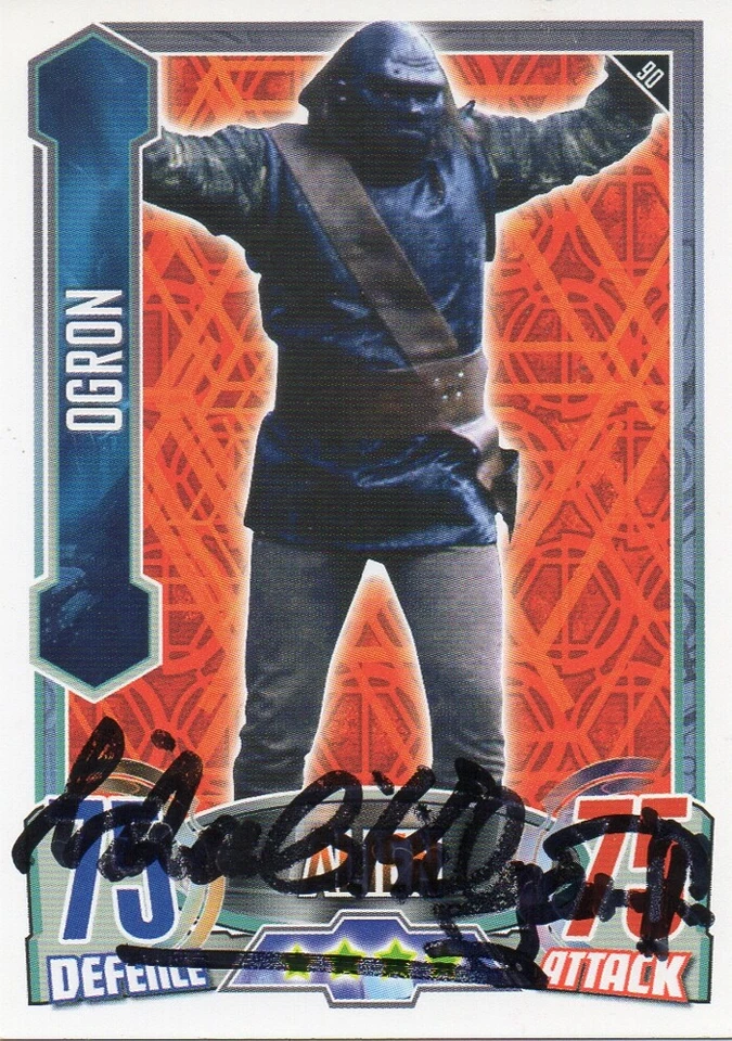 Michael Kilgarriff Autograph - Signed 3.5 x 2.5 Doctor Who Trading Card 2 - Image 1 of 1