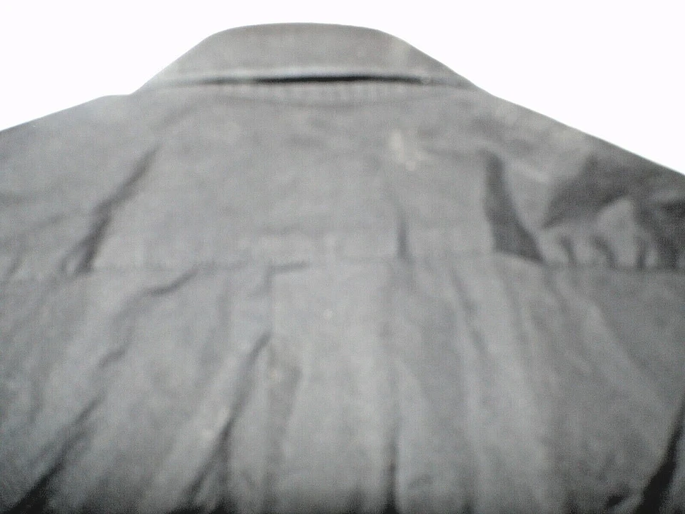 YOHJI YAMAMOTO SHIRTS VINTAGE BLACK COTTON US 46" JA 3 - Image 3 of 4