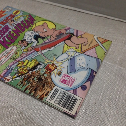 Richie Rich & Professor Keenbean #1 Harvey Comic Book 1990 *HIGH GRADE* - Picture 2 of 6