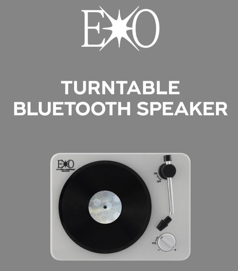 EXO 13TH DEBUT ANNIVERSARY OFFICIAL GOODS MD TURNTABLE