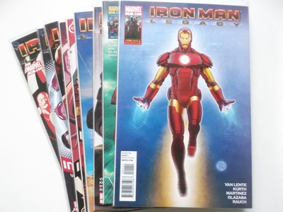 Iron Man: Legacy Heft 1 - 11 komplett US Marvel 2010 Zustand 1