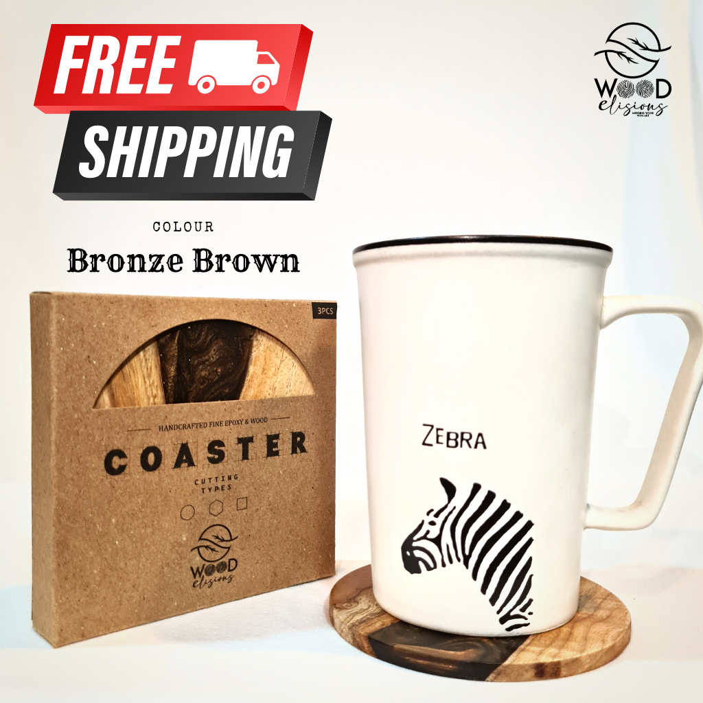 Epoxy Wood Coasters-image