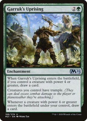 Garruk's Uprising 1x MtG 2021 m21 Core Edition SP/NM