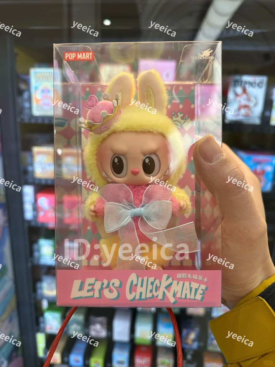 POP MART LABUBU THE MONSTERS Let's Checkmate Vinyl Plush POP MART LABUBU THE MONSTERS Let's Checkmate Vinyl Plush