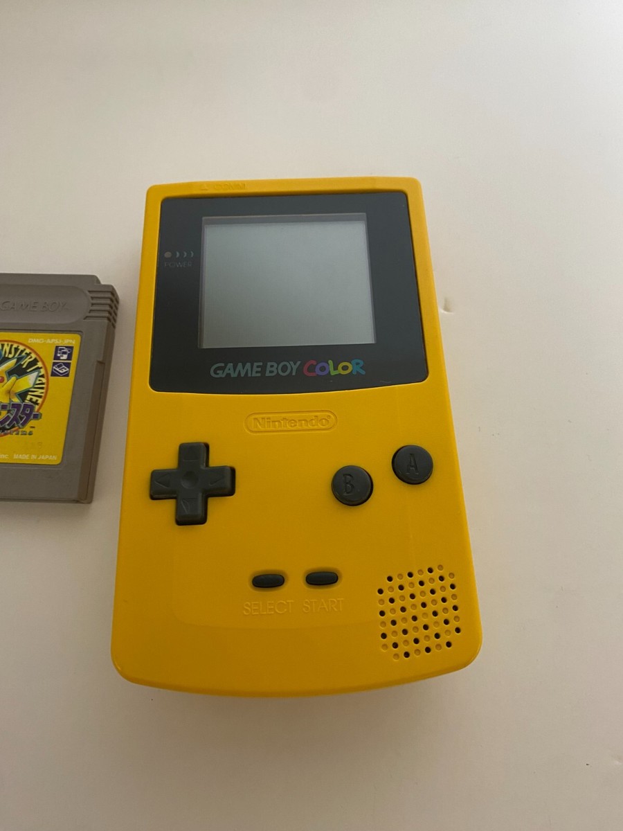 ポケモンmini本体　カセット3本セット　Nintendo Pokemon Pikachu Nintendo GameBoy Pocket yellow Soft Pocket