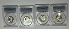 1940 WASHINGTON QUARTER PCGS MS 66 COIN  LOT / 4 SHARP PCGS GRADED COINS