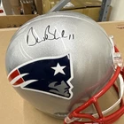 Drew Bledsoe Autographed New England Patriots Beckett Certified. COA Reserve 100