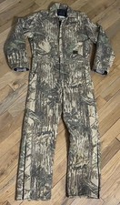 Vintage Liberty Insulated Coveralls Mens Medium Tall RealTree Camo Quilted USA