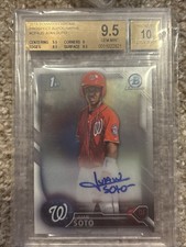 Juan Soto Bowman Chrome 2016 /10 Auto
