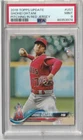 2018 Topps Update Shohei Ohtani #US1 Pitching In Red Jersey PSA 9 MINT