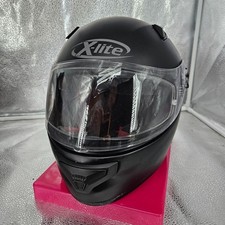 Nolan X-Lite X-661 Matte Black Motorcycle Helmet - Large Hardly Used
