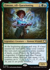 Zimone, All-Questioning MTG R 340 Commander: Secrets of Strixhaven SOC NM