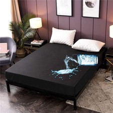 NTBED Waterproof Mattress Protector Cover King Size Deep Pocket Polyester Bed Ma