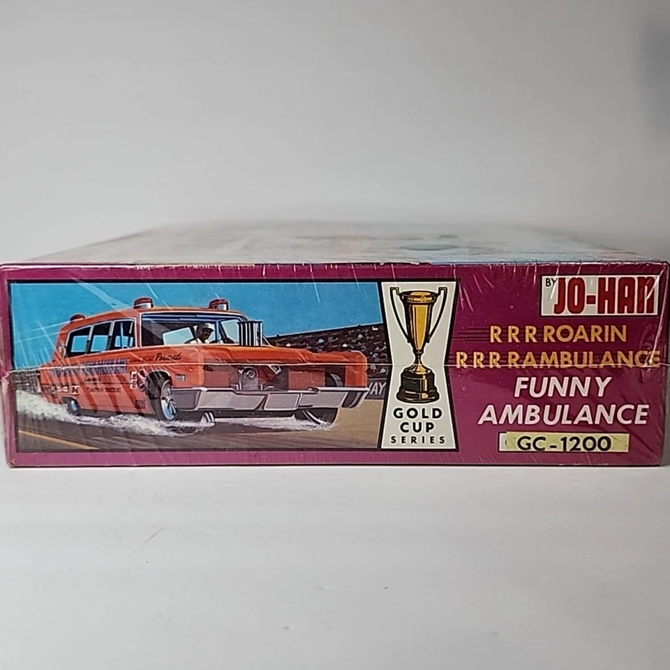De colección JO HAN Escala 1:25 MISB Rambulancia Rurante Divertida Ambulancia Modelo Kit GC-1200 Foto 3 de 4