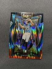 2024 Panini Select - Concourse Cam Little #49 Black & Red Shock Prizm (RC)